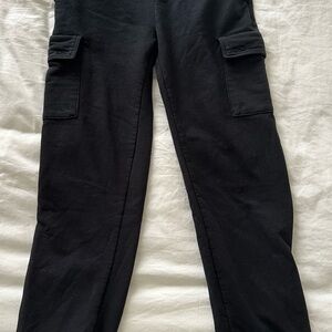 Tilly’s RSQ Boys Black Cargo Jogger Sweatpants Size Medium